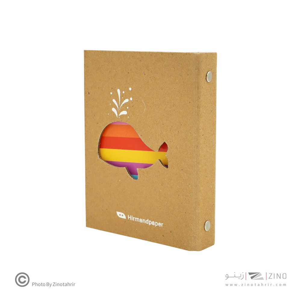 دفتریادداشت کلاسوری 2حلقه کرافت دایکات هیرمندپیپر