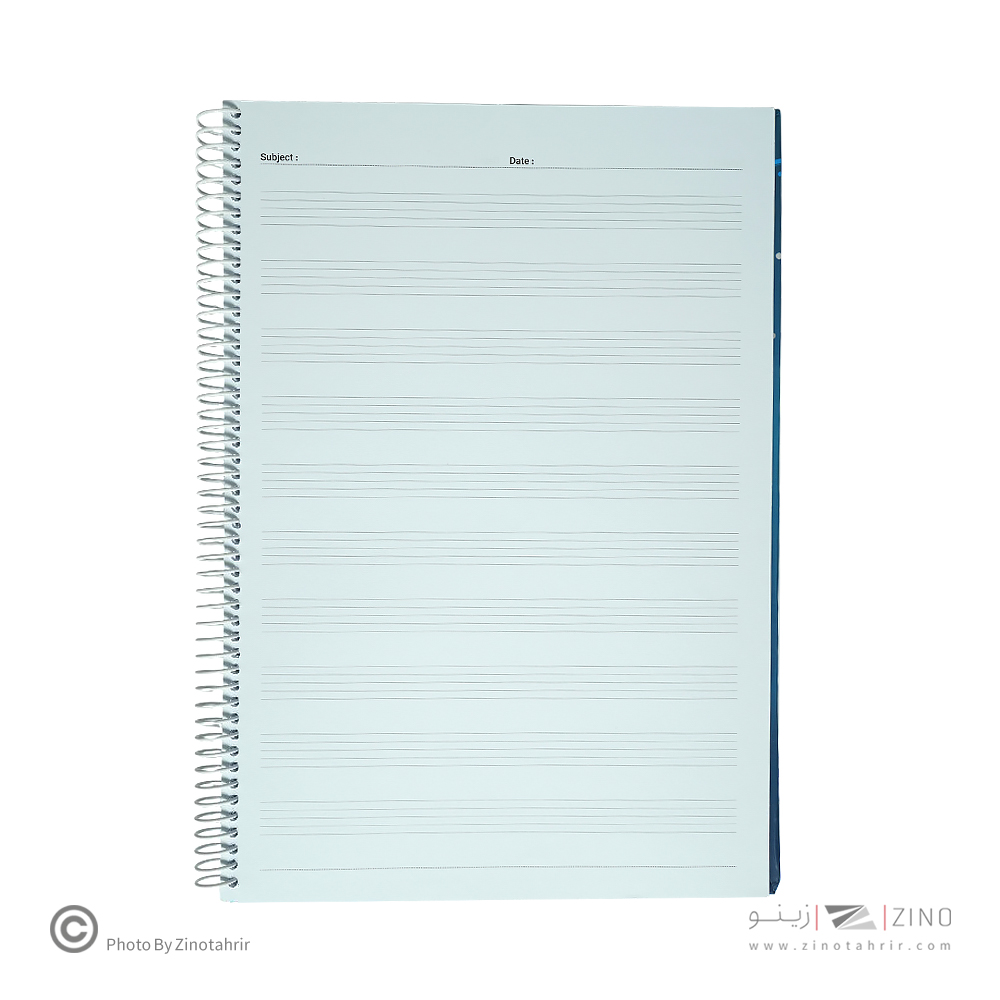 دفترنت50برگ210*300سیمی جلد سخت اچ پلاس کدHP210