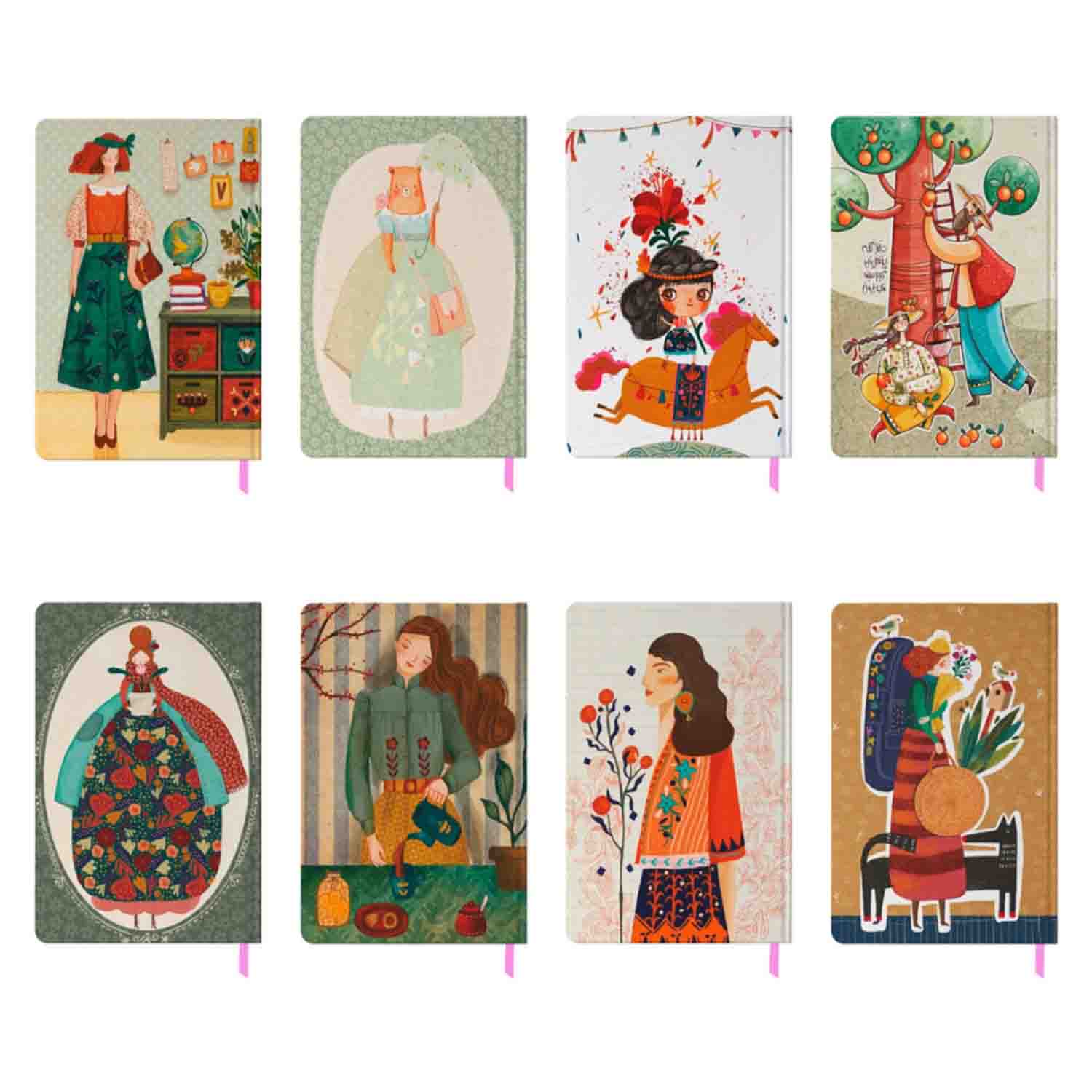 پلنررنگی هفتگی رقعی جلدسخت 15*21 مسترنوت کد406 کارتن 38عددی 