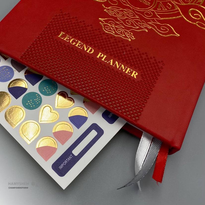 پلنرسالانه جلدترموته دوخت سری لجند همیشه 