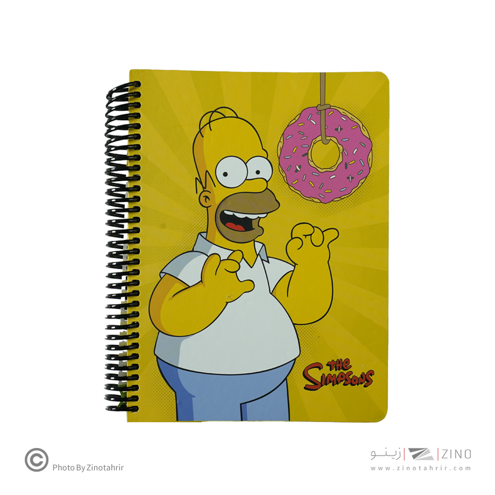 پلنر80برگ160*210سیمی جلدسخت لانگو سری سیمسون ها