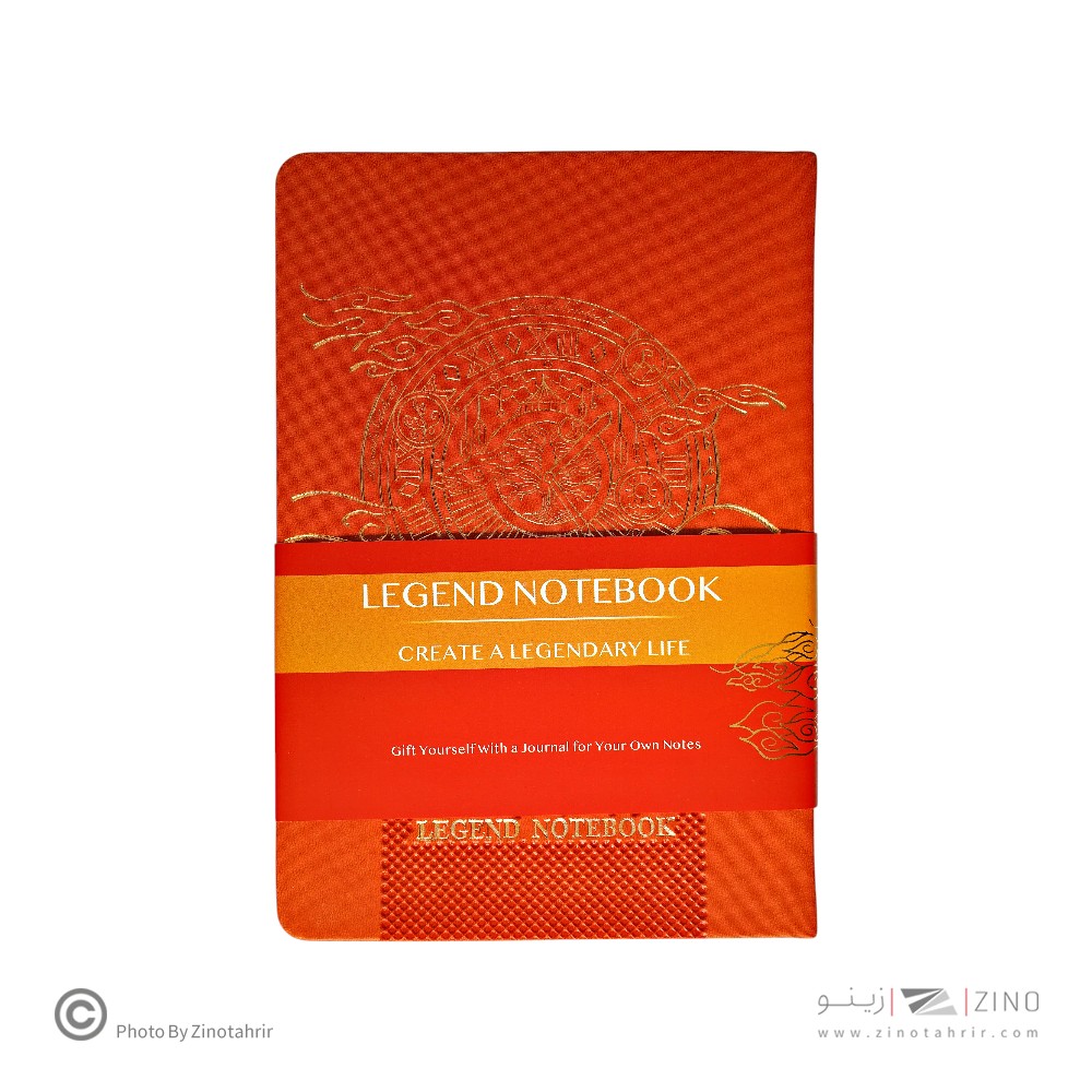 دفتر192 برگ14*21ته دوخت جلد ترمو همیشه سری لجند