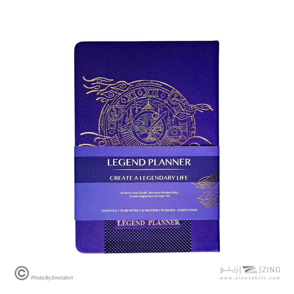 دفتر192 برگ14*21ته دوخت جلد ترمو همیشه سری لجند