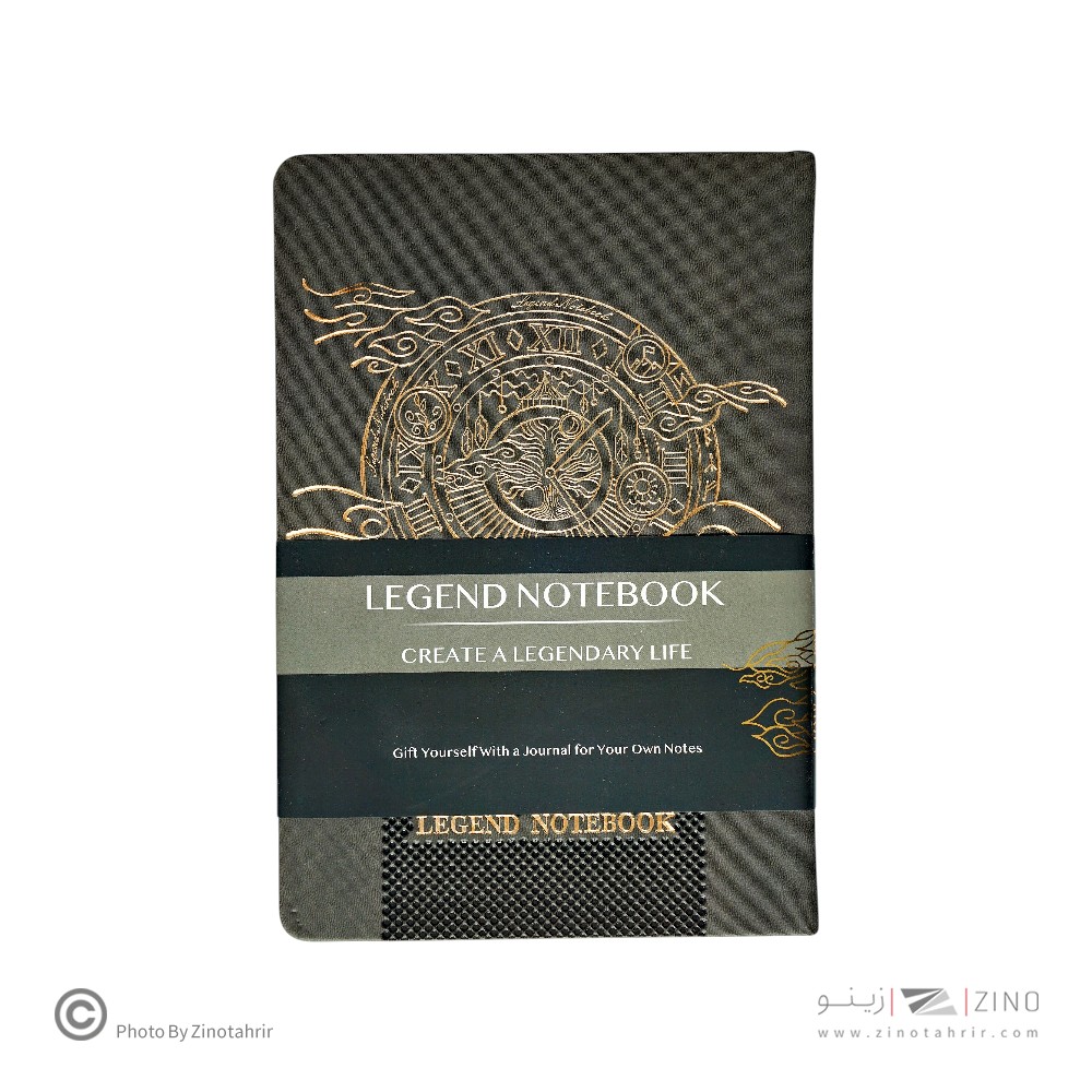 دفتر192 برگ14*21ته دوخت جلد ترمو همیشه سری لجند