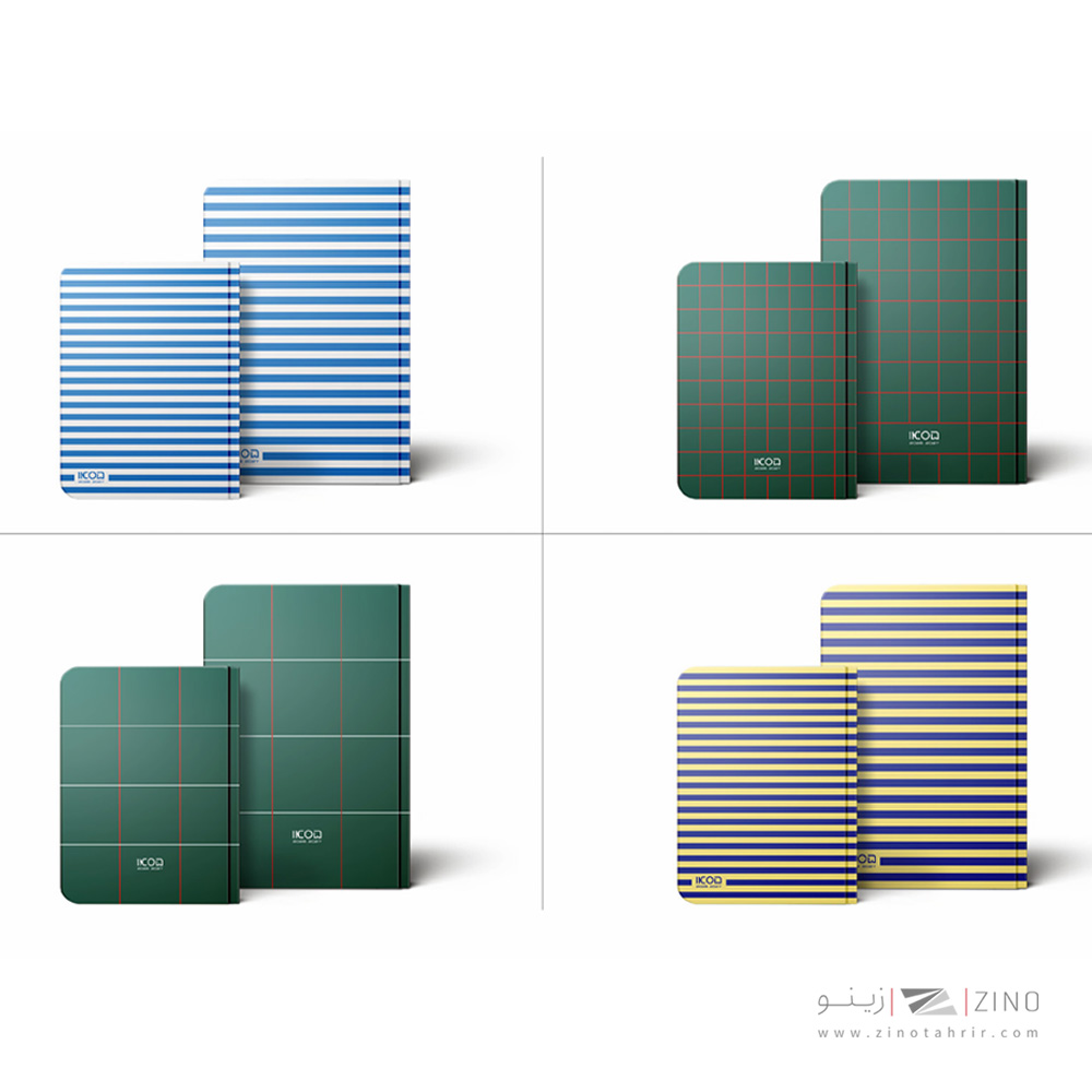 سررسید نیم وزیری روزشمارته دوخت جلد سخت پیل سری لاین سال 1405