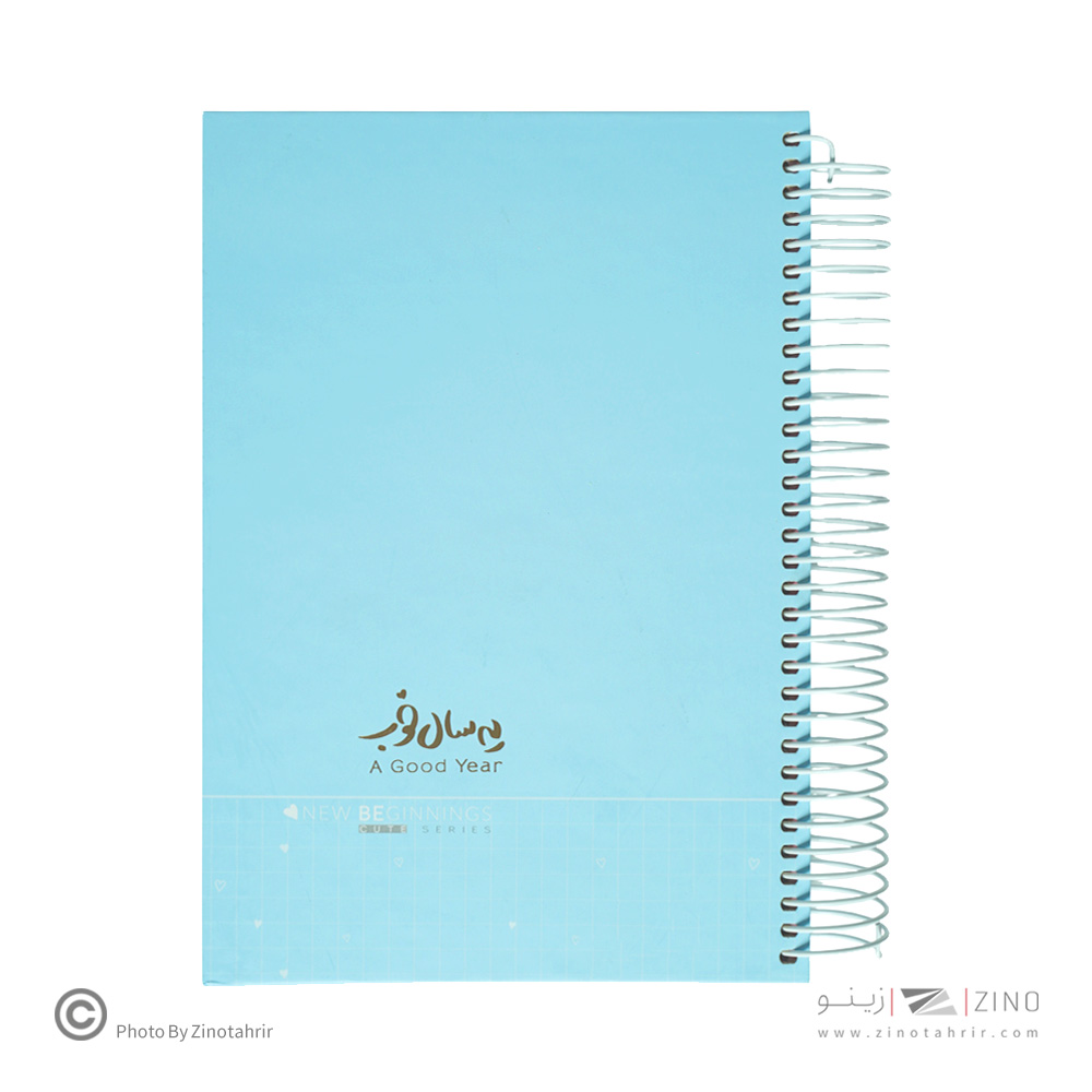 سررسیدA5سیمی رنگی طلاکوب یه سال خوب برگ سال1405کد73953 (7رنگ کارتن35عددی)