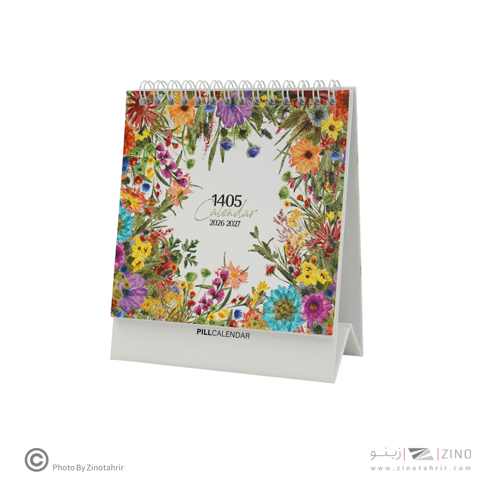 تقویم رومیزی پیل سری فلاور سال1405