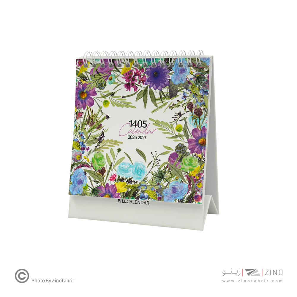 تقویم رومیزی پیل سری فلاور سال1405