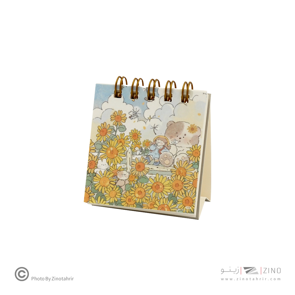 تقویم رومیزی کوچک برگ 1404 (عروسکی)