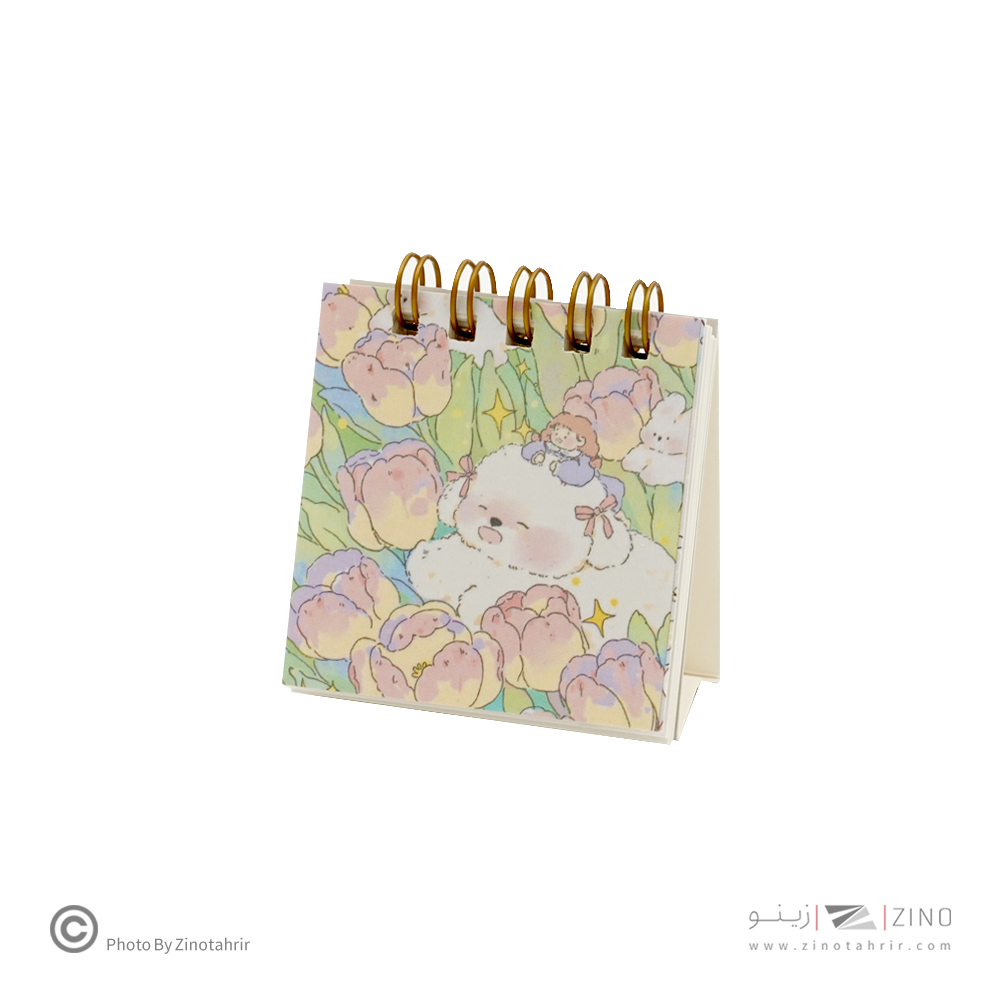 تقویم رومیزی کوچک برگ 1404 (عروسکی)