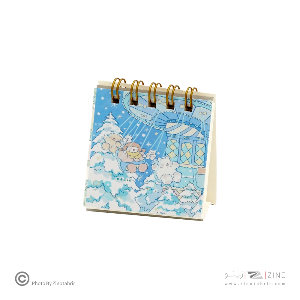 تقویم رومیزی کوچک برگ 1404 (عروسکی)