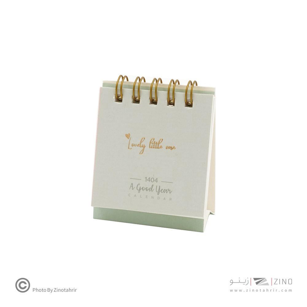 تقویم رومیزی کوچک برگ 1404 (پاستلی)