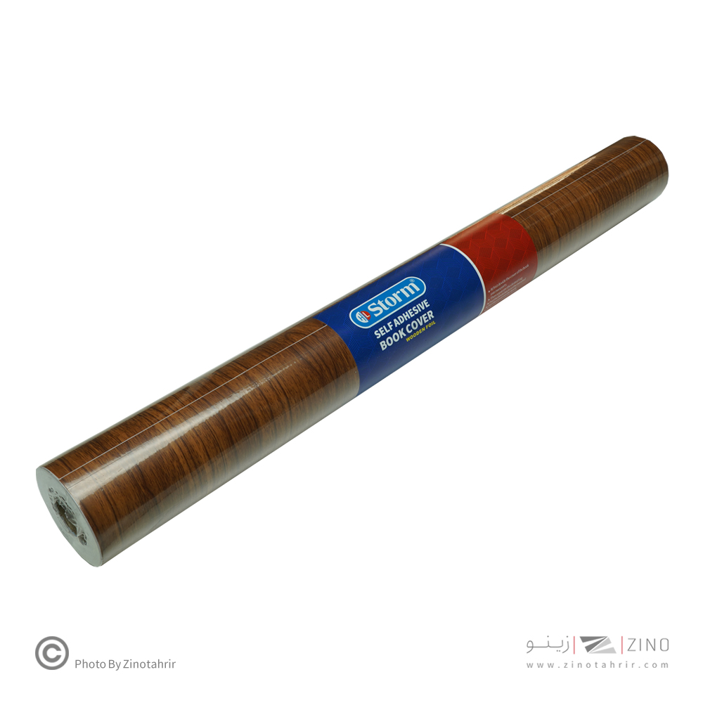 جلدکتاب رولی10یارد طرح چوب عرض45سانت استورم کدHL-910