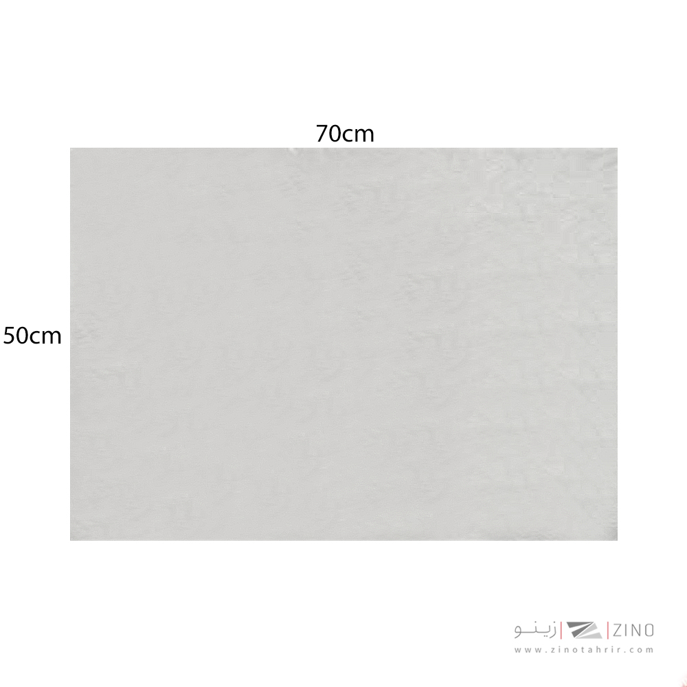 فوم برد5میل نقره ای70*50