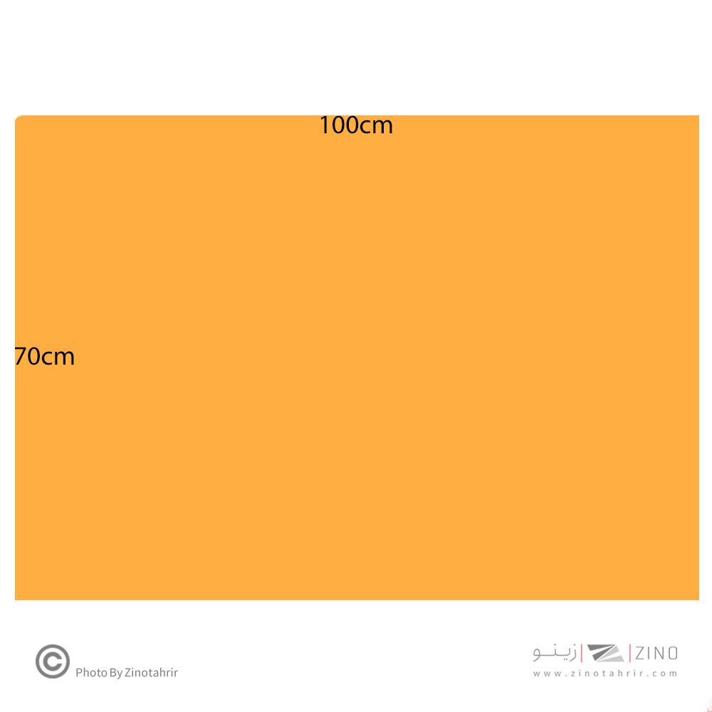 فوم برد5میل نارنجی70*100