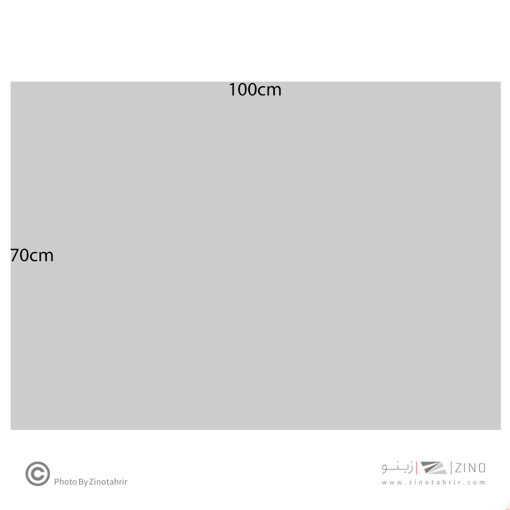 فوم برد5میل طوسی70*100