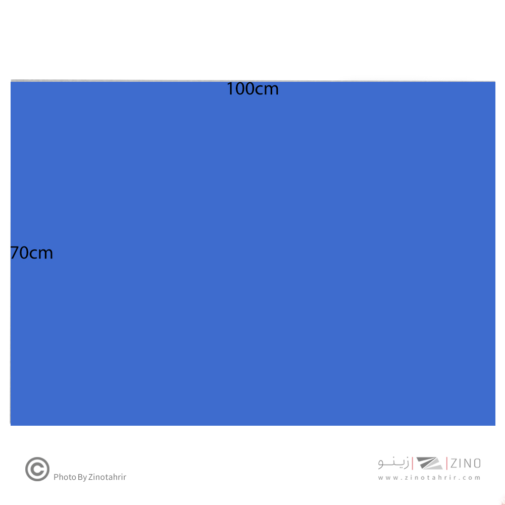 فوم برد5میل آبی نفتی70*100