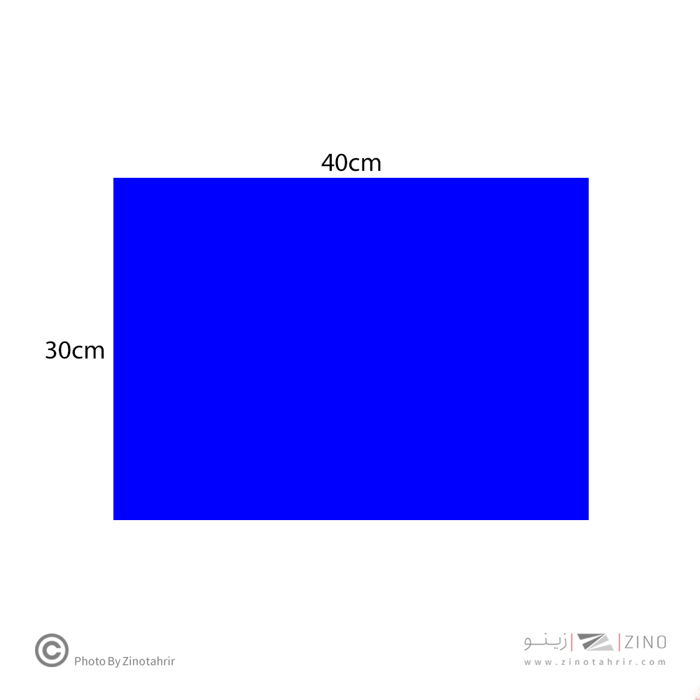 فوم2/5میل آبی 40*30