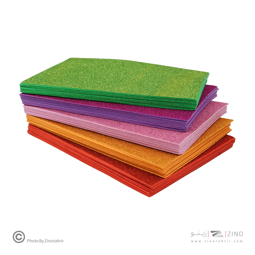 فوم اکلیلیA4 ساده تک رنگ(5رنگ) اچ پلاس