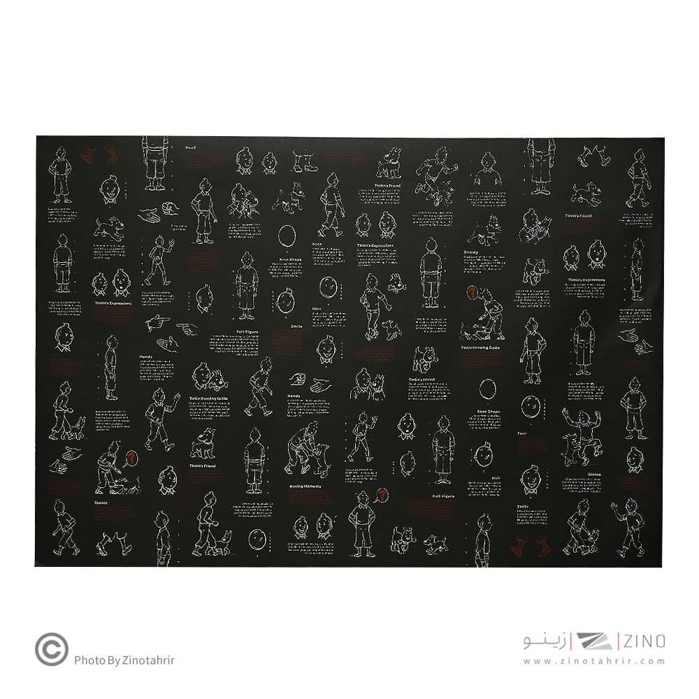 کاغذ کادو همیشه(سری طرح تن تن)