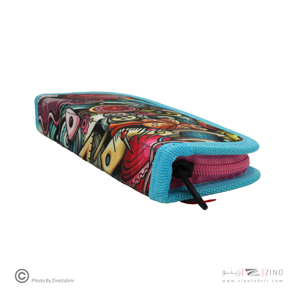 کیف مدادرنگی12عددی تک زیپ سری A  لوتو