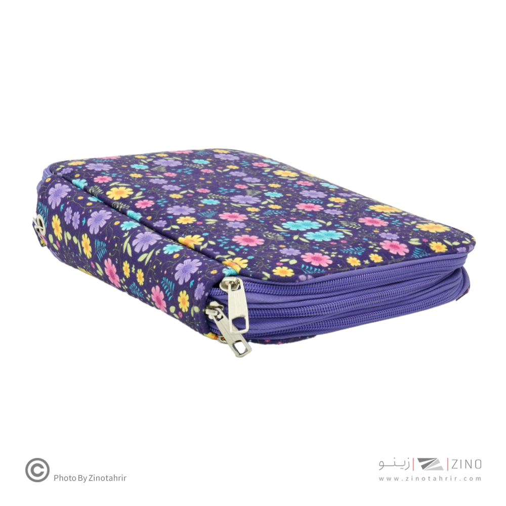 کیف مدادرنگی 150عددی  سه زیپ سری D  لوتو