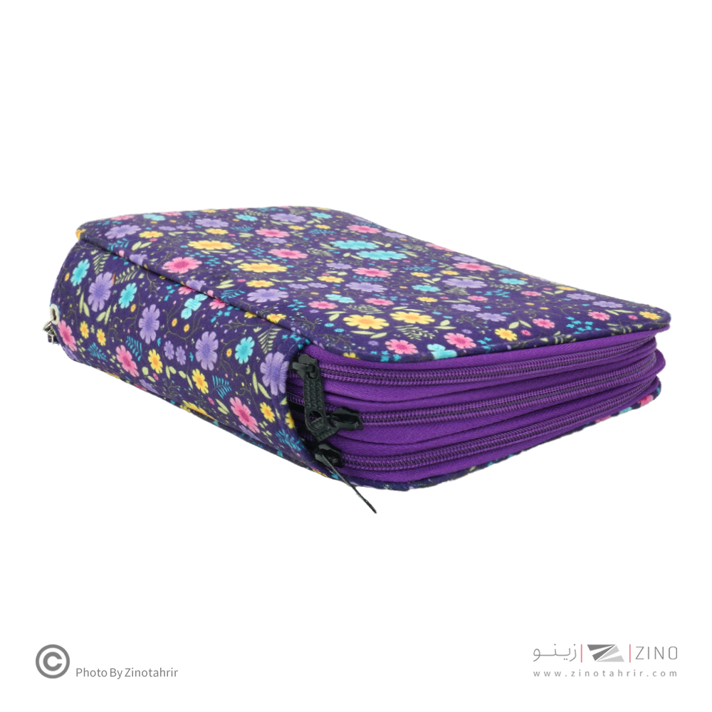 کیف مدادرنگی 150عددی  سه زیپ سری D  لوتو