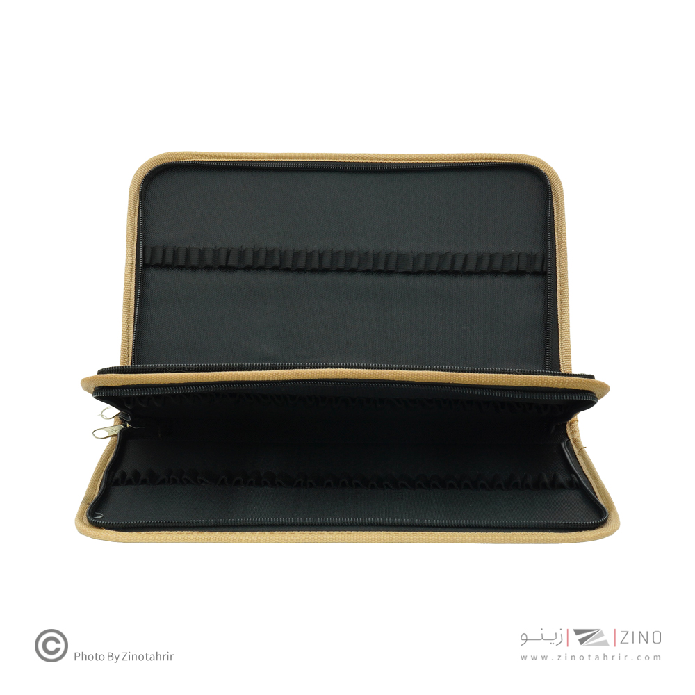 کیف مدادرنگی 120عددی  دوزیپ سری V  لوتو