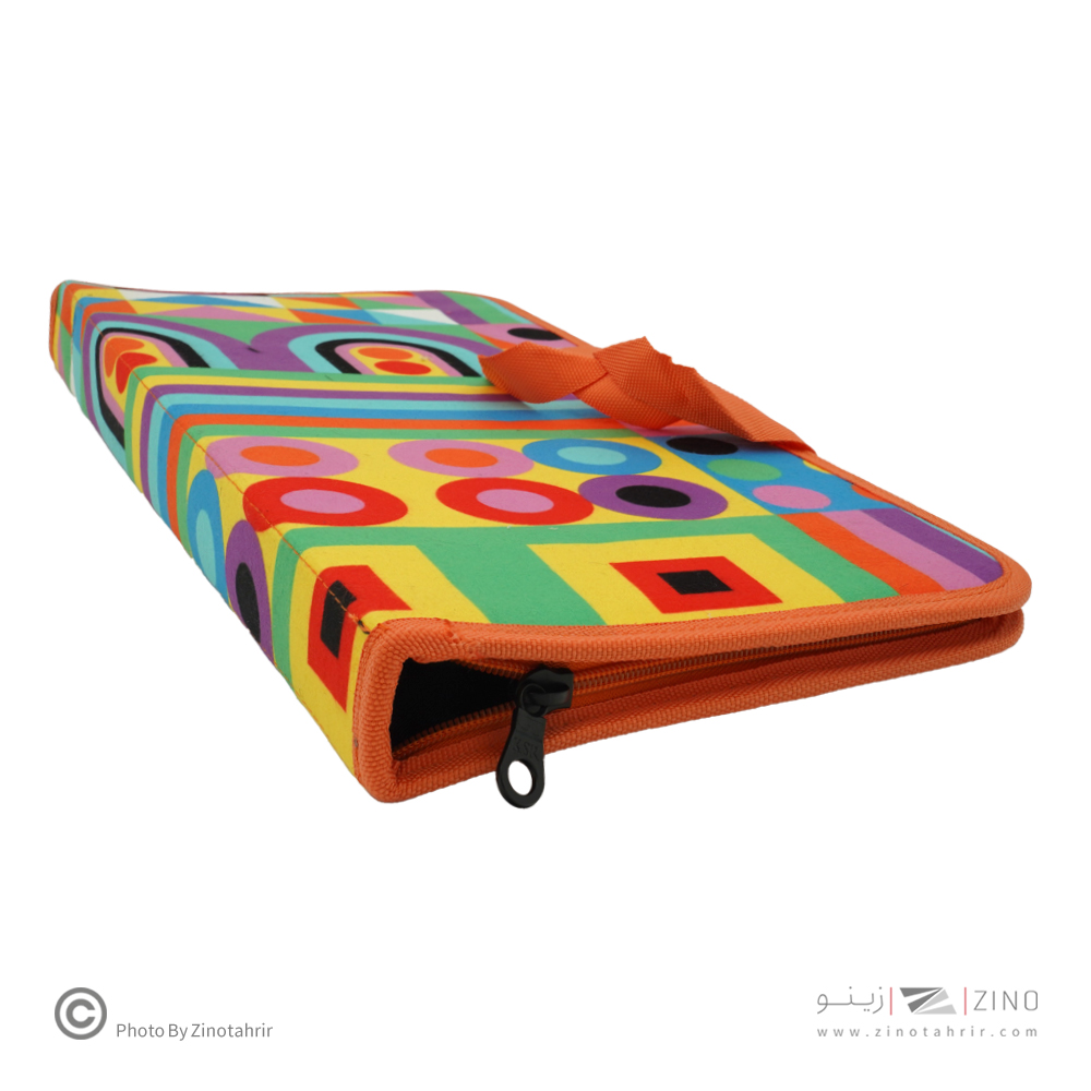 کیف مدادرنگی 120عددی  تک زیپ سری A لوتو