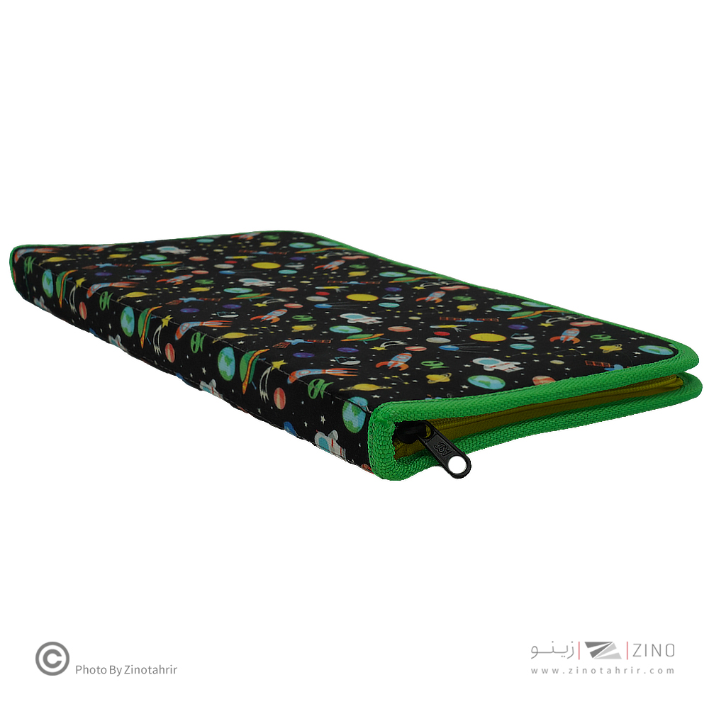 کیف مدادرنگی 72عددی تک زیپ سری A لوتو