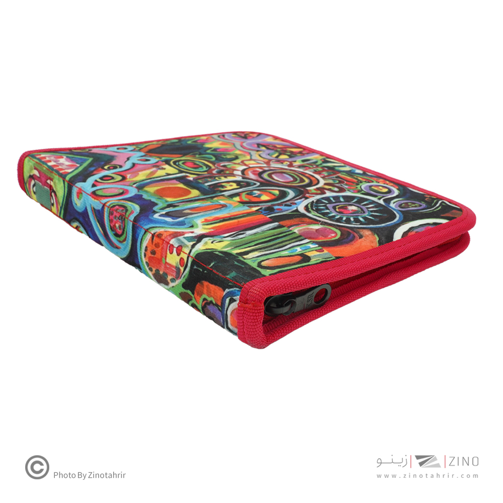 کیف مدادرنگی 48عددی  تک زیپ سری A لوتو