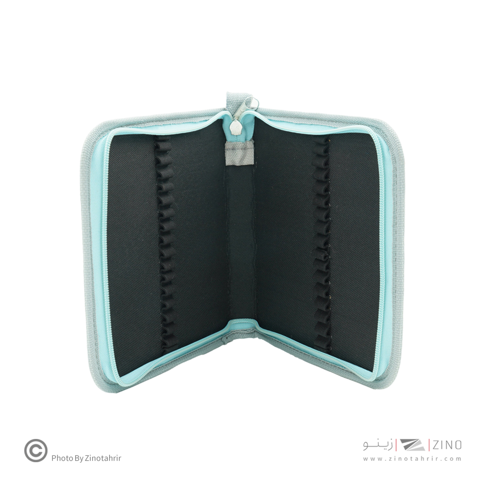 کیف مدادرنگی 36عددی تک زیپ سری A لوتو