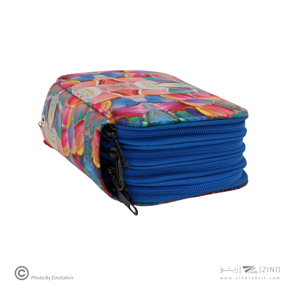 کیف مدادرنگی 72عددی چهار زیپ سریB لوتو