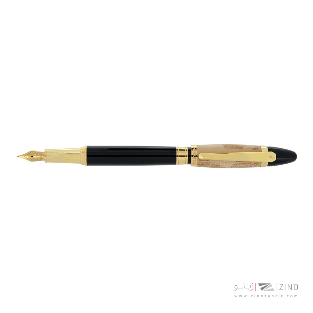 خودنویس نفیس منشور کوروش هخامنشی یوروپن (جعبه نفیس چوبی)