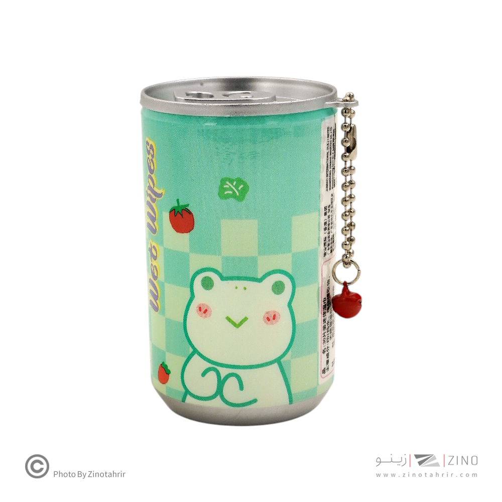 دستمال مرطوب قوطی نوشابه  طرح فانتزی