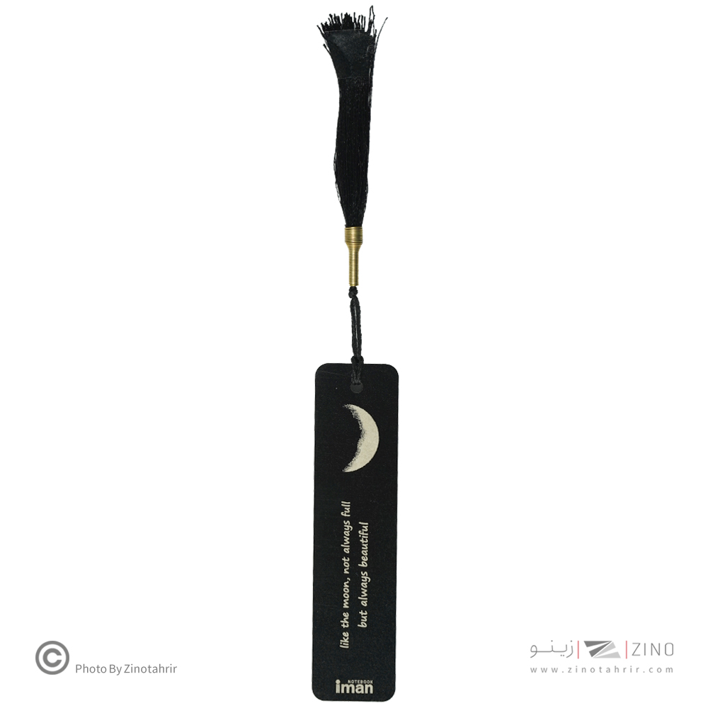 بوک مارک چوبی (سری مون نایت)ایمان کد0316