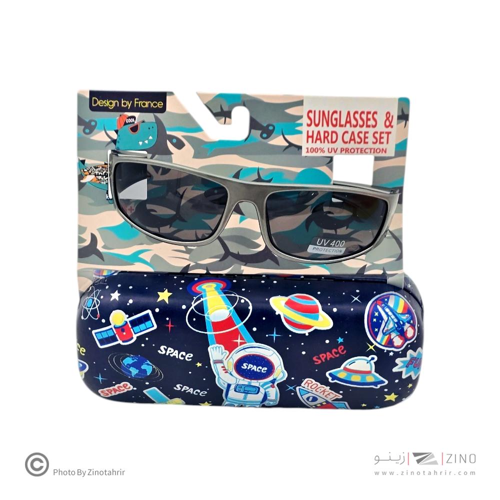 عینک آفتابی یووی400 با کیف وست فضانورد کدU2075-8