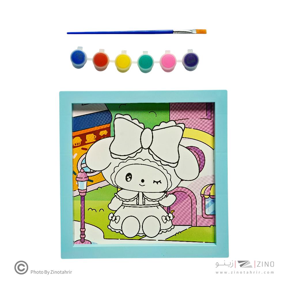 تابلو رنگ آمیزی همراه با گواش کدB3 یاکدYH-550