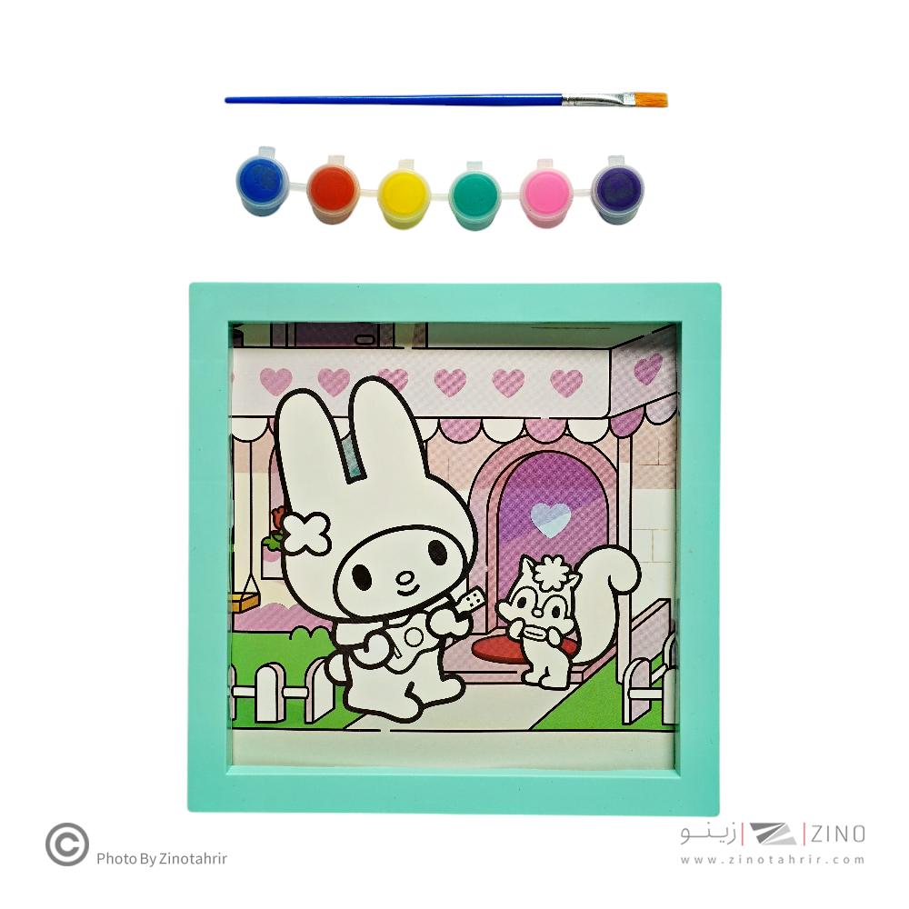 تابلو رنگ آمیزی همراه با گواش کدB3 یاکدYH-550