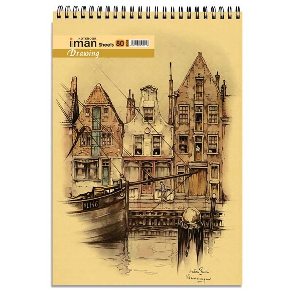 دفترطراحی80برگ24*34 ایمان کد8530 (4عددی)