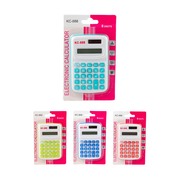 ماشین حساب جیبی8رقم کدKC-888