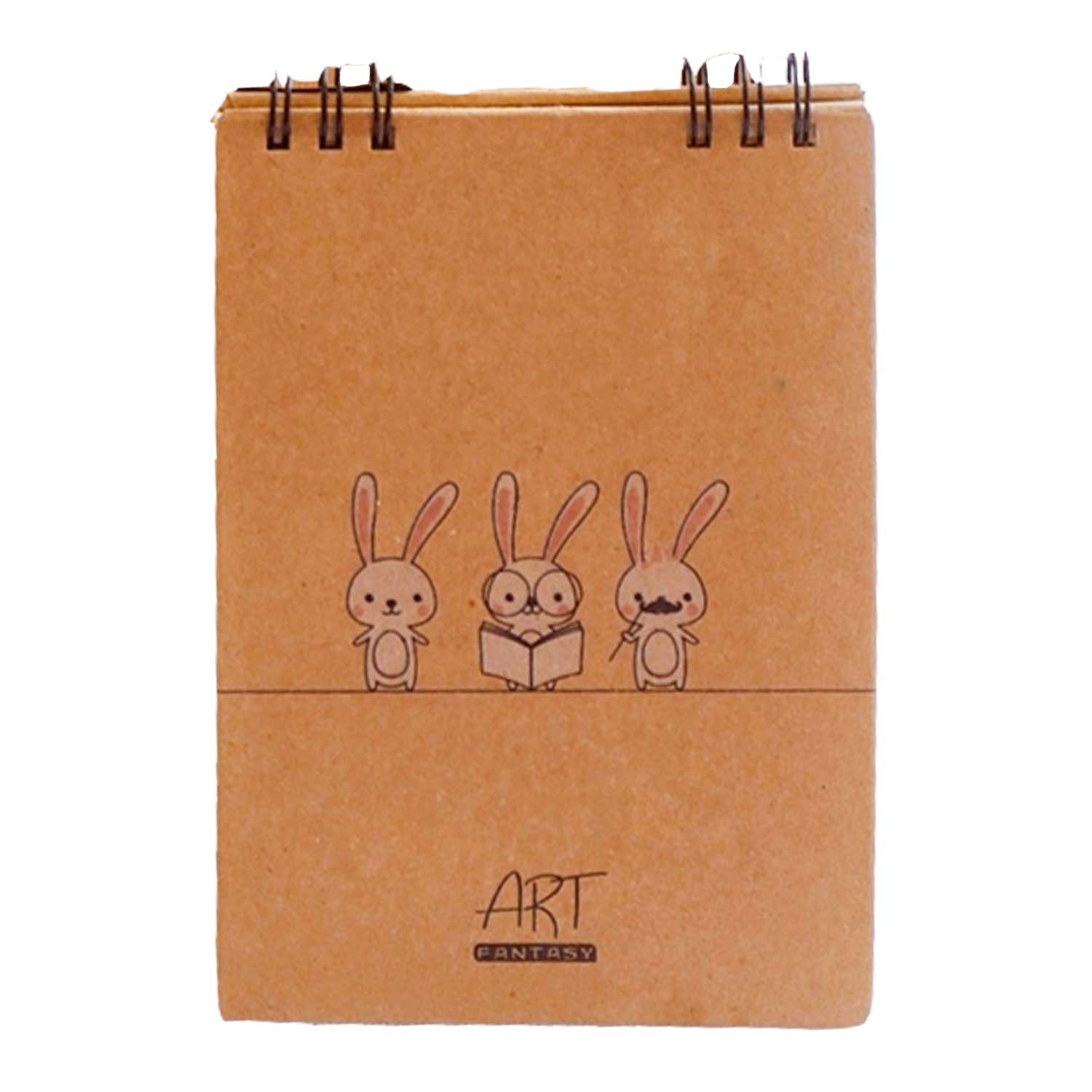 دفترطراحی 50برگ سایزA6 سیمی دوروسخت آرت برگ سری فانتزی کد72401