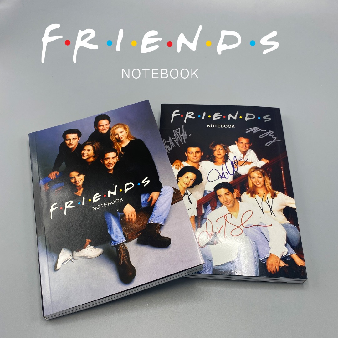 دفتریادداشت ته چسب21*14 گلاسه همیشه سری فرندز