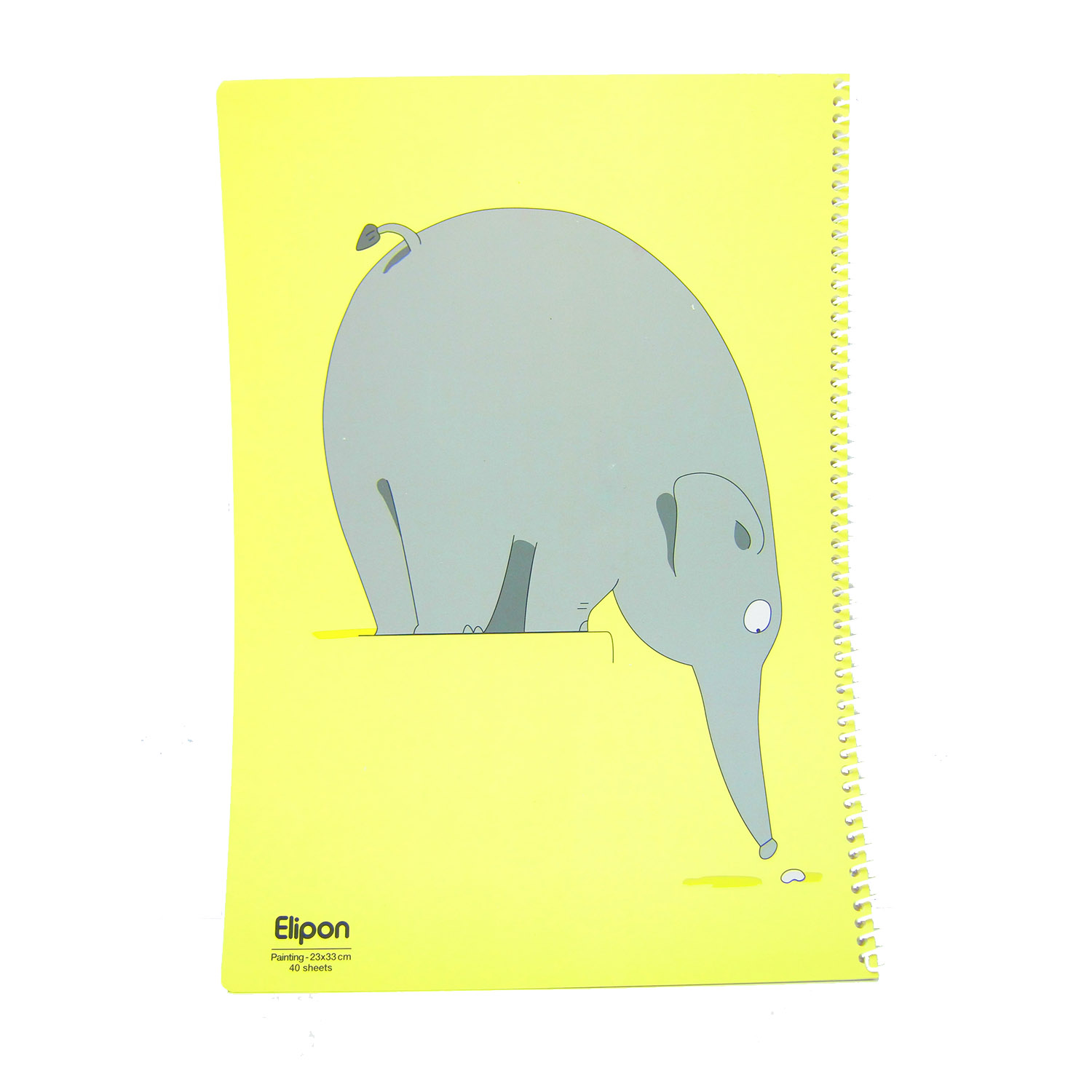 دفتر40برگ نقاشی سیمی فیلی الیپون کد253کارتن52عددی
