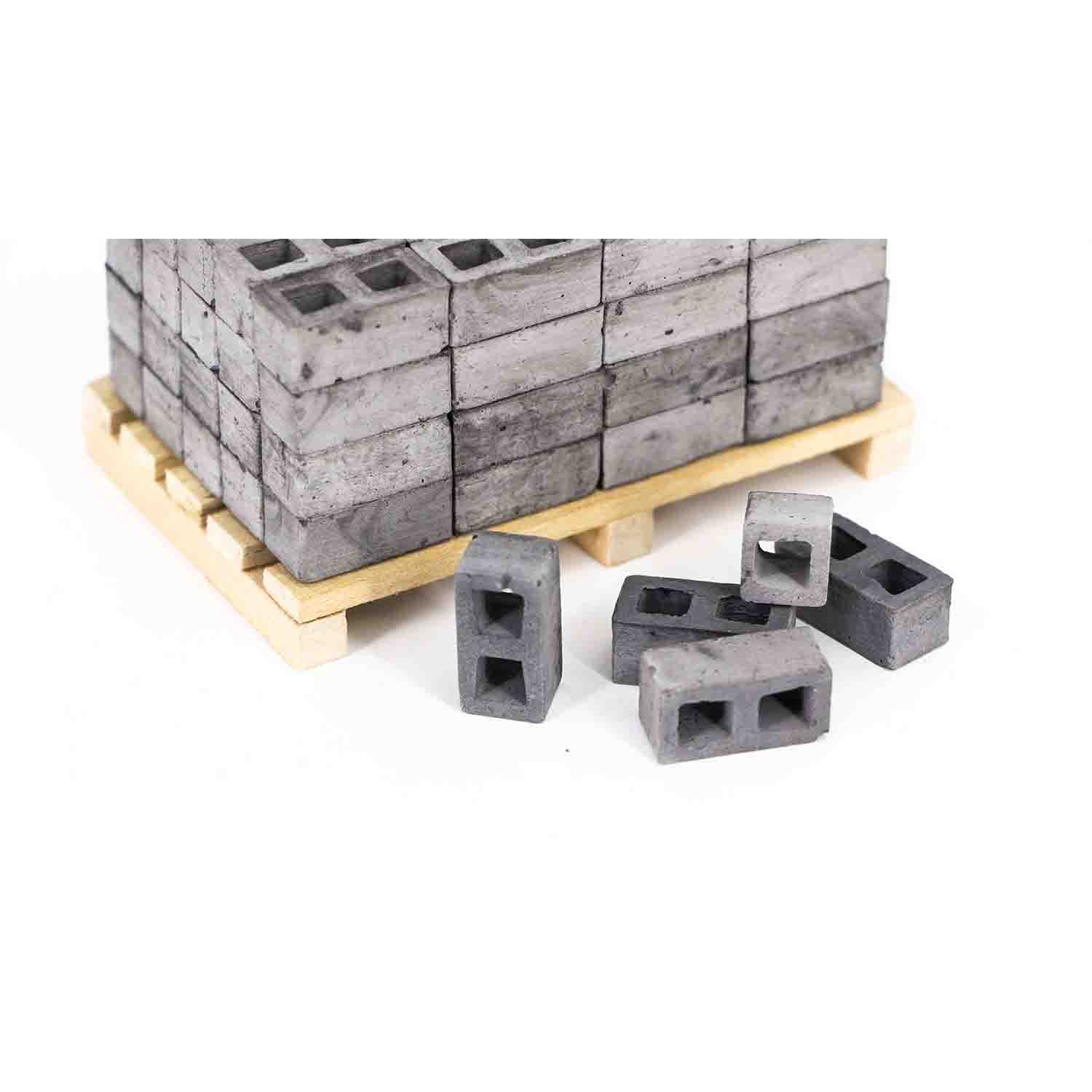 بلوک سیمانی ساده مقیاس1/24 تعداد 200عددی  اشل