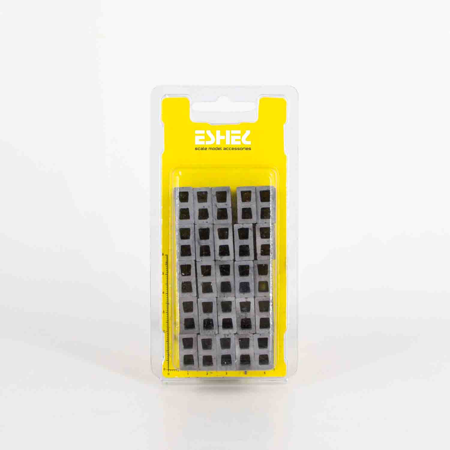 بلوک سیمانی ساده مقیاس1/24 تعداد 200عددی  اشل