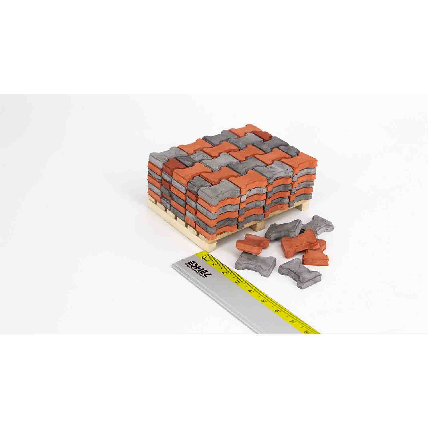 سنگ فرش قفلی مقیاس 1/12 تعداد200عددی اشل