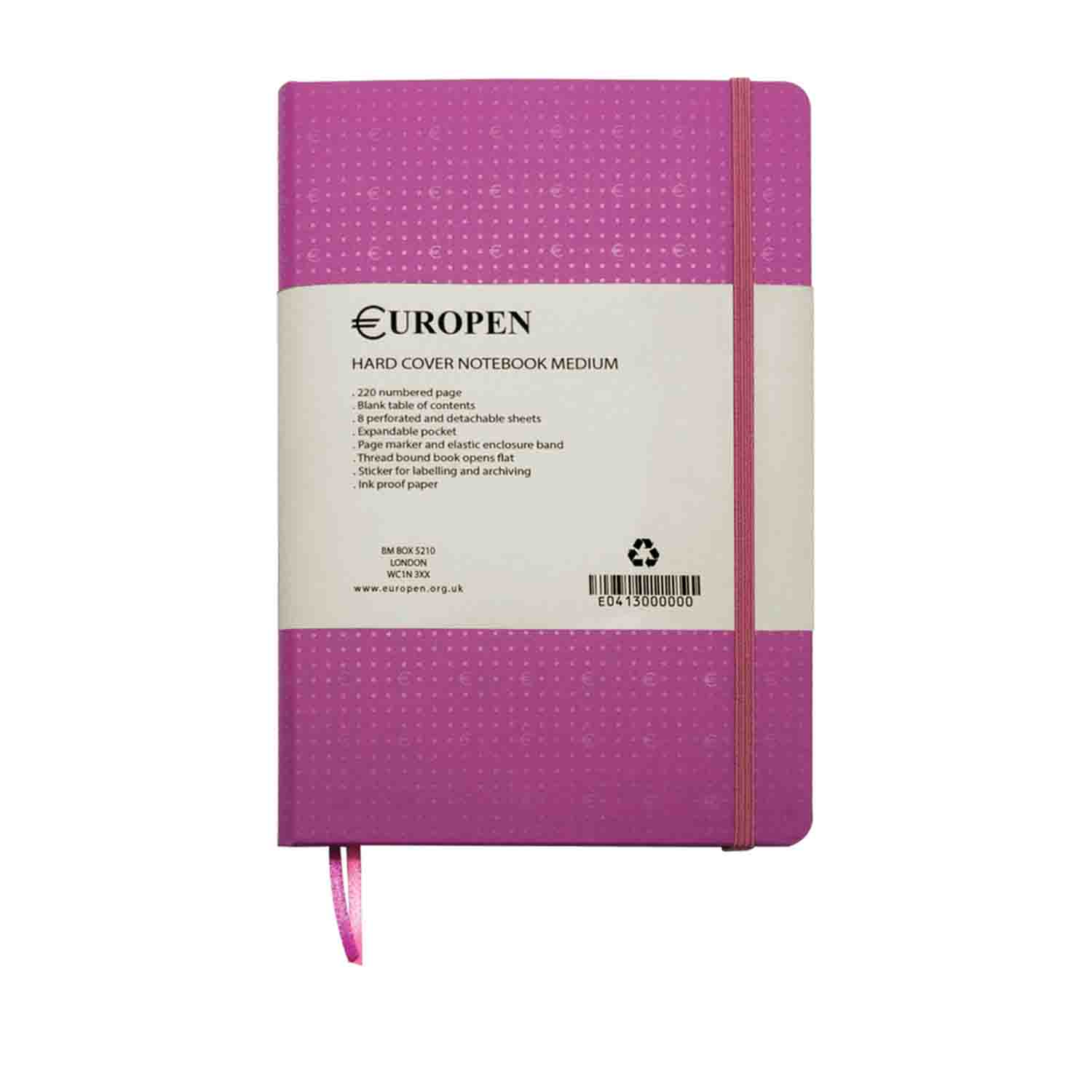 دفترجلدسخت اسمال(SMALL) یوروپن