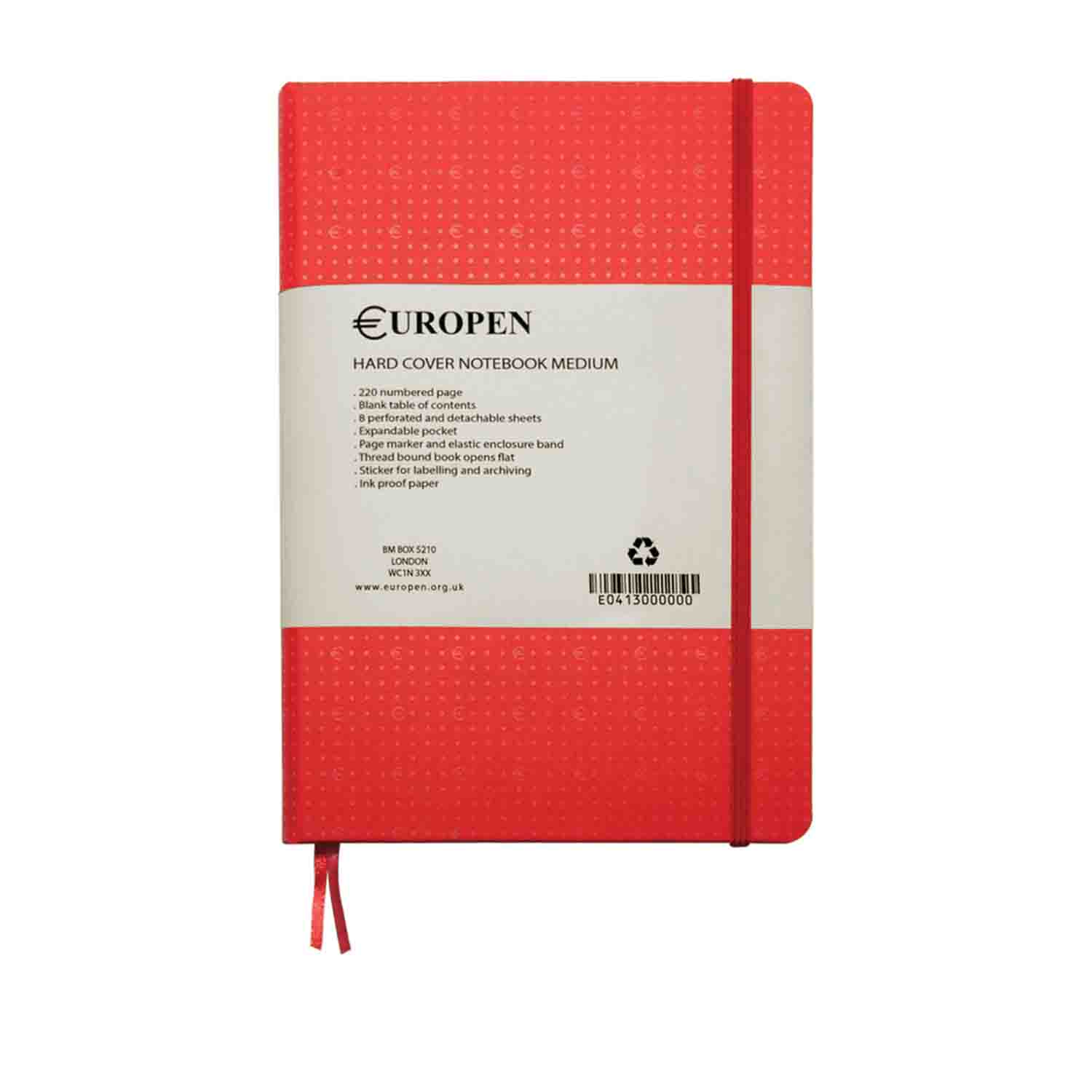 دفترجلدسخت اسمال(SMALL) یوروپن