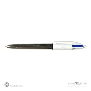 خودکار فشاری 4رنگ شاین نقره ای جینی بیک